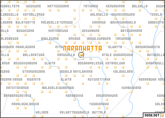 map of Naranwatta