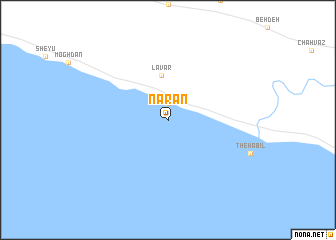 map of Naran
