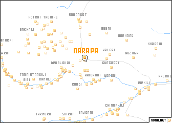 map of Narapa