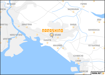 map of Narashino
