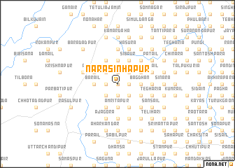 map of Narasinhapur