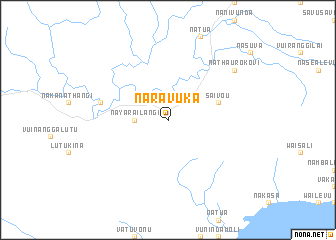 map of Naravuka