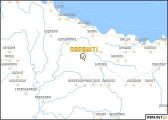 map of Narawiti