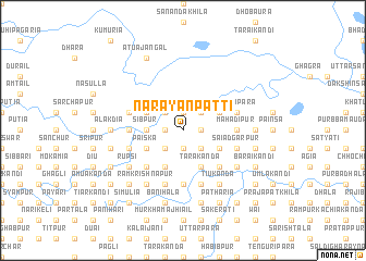 map of Nārāyanpatti