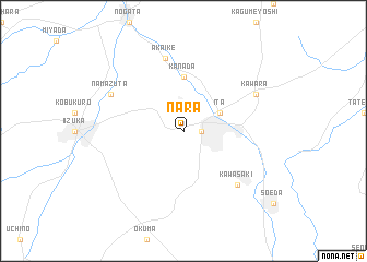map of Nara