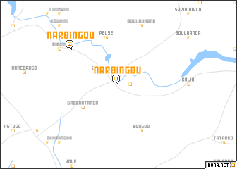 map of Narbingou