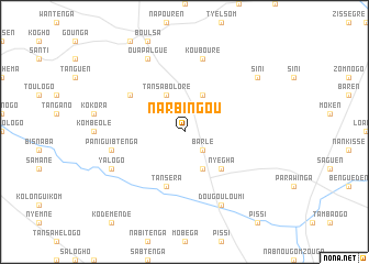 map of Narbingou