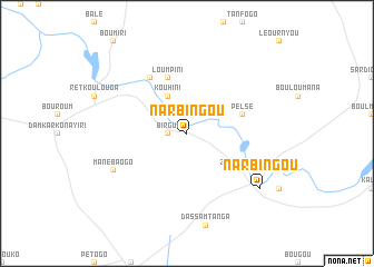 map of Narbingou