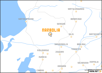 map of Narbolia