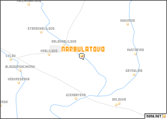 map of Narbulatovo