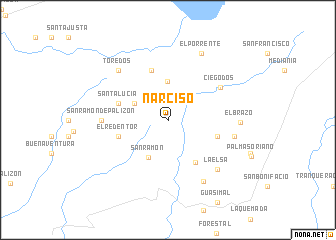 map of Narciso