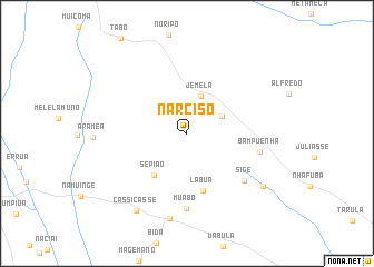 map of Narciso