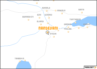 map of Nardevani