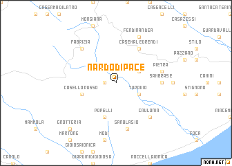 map of Nardodipace