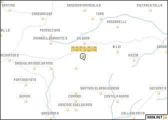 map of Nardoia