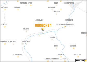 map of Narechen