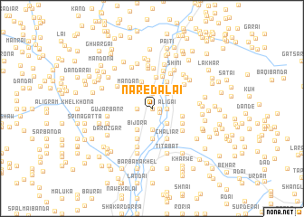 map of Naredalai