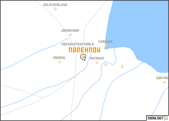 map of Nareh Now