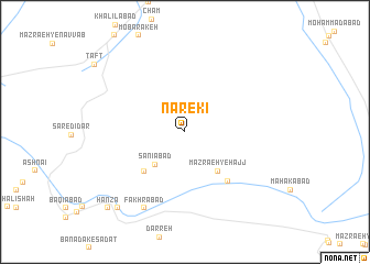 map of Narekī
