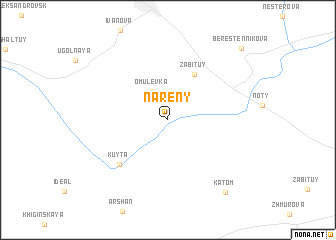 map of Nareny