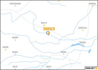 map of Naren