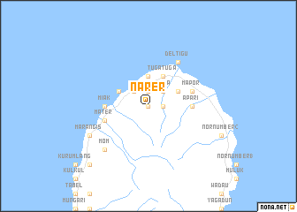 map of Narer