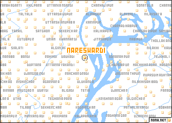 map of Nareswardi