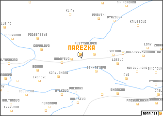 map of Narezka