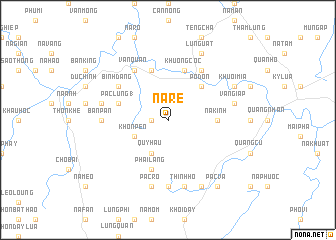 map of Nà Rẻ