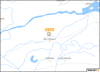 map of Nāre