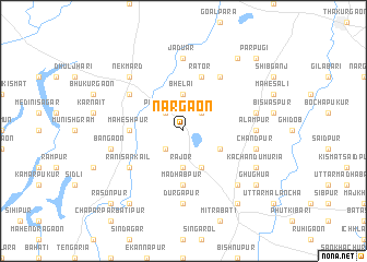 map of Nargaon