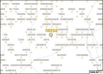 map of Narga