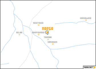 map of Narga