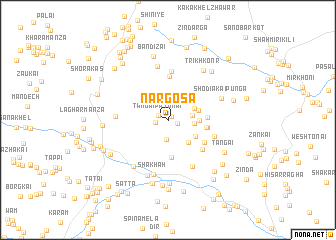 map of Nargosa