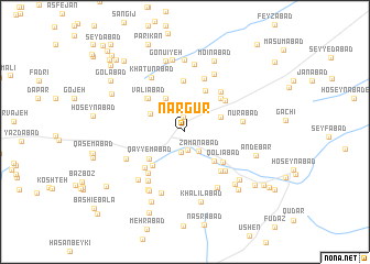 map of Nargūr