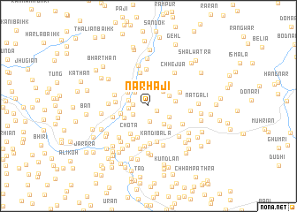 map of Nar Hāji