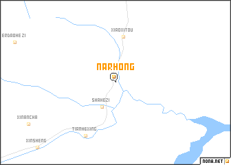 map of Narhong