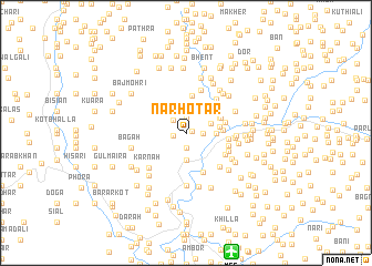 map of Narhotar