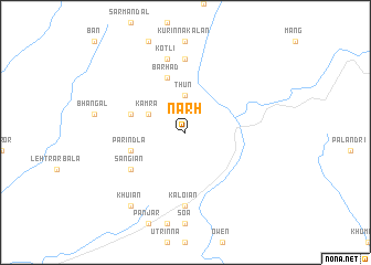 map of Narh