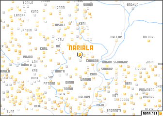 map of Nariāla