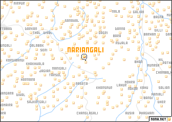 map of Narian Gali