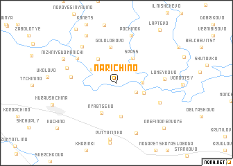 map of Narichino