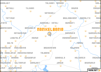 map of Nārikelbāria