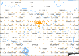 map of Nārikeltala