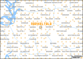 map of Nārikeltala