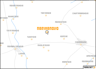 map of Narimanovo