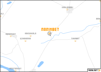 map of Narimbet