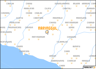 map of Naringgul