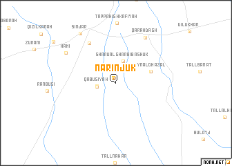 map of Nārinjūk