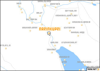 map of Nārīn Kūprī